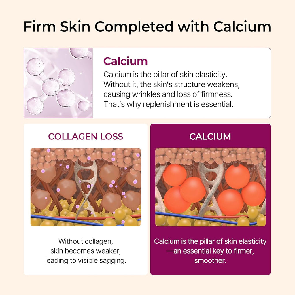 Calcium Multi Balm Stick, Calcium Volume Multi Balm Stick, Firming,Hydrating & Smoothing Collagen Moisturing Stick for Eyes, Face & Neck