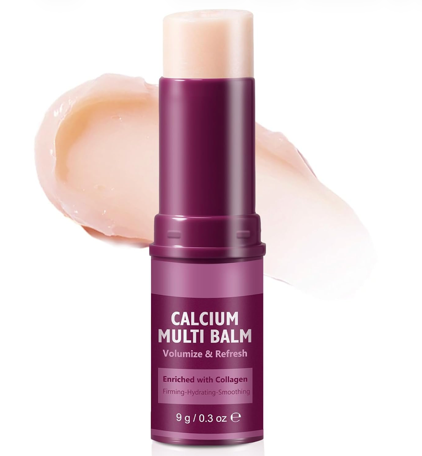Calcium Multi Balm Stick, Calcium Volume Multi Balm Stick, Firming,Hydrating & Smoothing Collagen Moisturing Stick for Eyes, Face & Neck